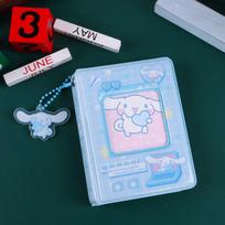 Sanrio Mini Kortelių Laikymo Dienoraščio Laikiklis Nuotraukų Laikiklio Knyga Kolekcionuojamas Polaroid Nuotraukų Albumas white