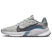 Nike Superrep Go 3 Next Nature Flyknit Smūgius sugeriantys Neslystantys žemi sportiniai bateliai Moteriški sportbačiai Pilki DH3393-004 gray