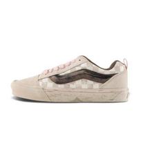 POP MART x Vans Knu Skool Skateboard Shoes Unisex Light Beige VN000EE6H11 38.5 pilka spalva