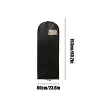 Travel Garment Bag Travel Large Carry On Suit Bag Dustproof Heavy Duty Storage Protector for Coat Business Trips Suits Dresses black