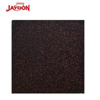 Multi-functional Color-Dot Rubber Floor Mat black