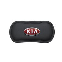 Car Interior Leg Knee Rest Pads Leather Cushion Car Styling For Kia Sauer CUB CEED Cerato Forte K8 K900 Optima Picanto RIO VG Ray EV Venga KIA juoda
