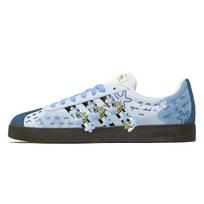 Adidas VL COURT 2.0 Love Planner, Cerulean Low top Skateboard Shoes Unisex Blue ID6015(Team1210-) 36⅔ white