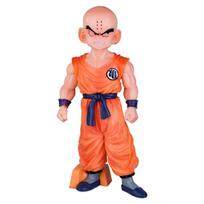 Dragon Ball Z Kuririn Super Saiyan PVC Action Figure - Poseable Anime Statue Kids' Toy Series Present 2. great for daily use beige