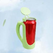 New Handle Coke Can Holder Multifunctional Reusable Cup Holder Portable Cup Lid Energy Drink Holders For Cola šviesiai žalios spalvos