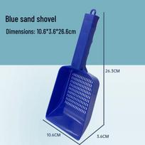 Aquatic Plant Soil and Sand Shovel for Fish Tank Cleaning and Maintenance white