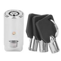 Zinc Alloy Vending Machine Lock Cylinder 38×19mm with 3 Keys Zinc Alloy Lock Cylinder Chrome Color Safe Lock Cylinder black