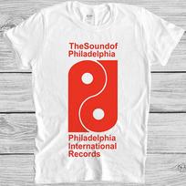 Philadelphia International Records Disco Tsop Soul Philly Gift Tee T Shirt M1199 S white