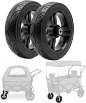 Priekiniai atsarginiai ratukai StrollKidz ir StrayPaws transportavimo vežimėliams 4,5 x 19 cm (2 x 8 col.) – 2 vnt. rinkinys
