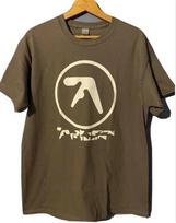 Aphex Twin 90's Big Logo Retro Style Unisex T shirt Men Women KH13797 XL black