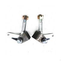 Steering Joint Go Kart Front Wheel Hub Direct Replacement Bearing Flange Knuckle and Lug Knuckle and Lug gray