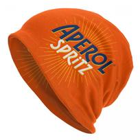 Custom Aperols Spritz Bonnet Hat Knitting Hat Men Women Hip Hop Unisex Winter Warm Beanies Cap One Size