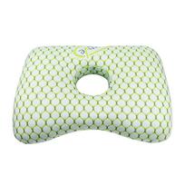 Medvilninis įdaras ausies pirsingo pagalvėle Kvėpuojanti Ergonomiška pagalvė su skylute ausiai Nešiojama Patogi pagalvėlė auskarams white