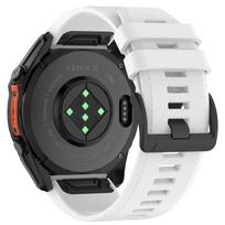 Quickfit 22 26mm silicone strap for Garmin Fenix 5 5X Plus 6X 6 7 7X Pro Fenix 8 E 47mm 51mm Epix Pro Tactix8 quatix 8 47 Correa 22mm Fenix 5 5 Plus balta