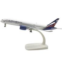1/400 Modeliniai lėktuvai A350 20CM Mastelis Lieto lydinio metalas Rusija Aeroflot 350 Modelinis lėktuvas Lėktuvų modelių rinkiniai Žaislas Vaikų dovana gray