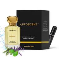 Nirvana Perfume for Men - 100 ml by Affoscent | Summer Special Aquatic Perfume | 100 ML brown
