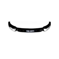 3Pcs Front Bumper Spoiler Lip For BMW X3 X4 G01 G02 Pre Facelift M Pack 2018--2021 Gloss Black/Carbon Look Lower Splitter Blade Glossy Black black
