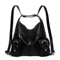 Large-capacity Student Schoolbag with Fashionable Multiple Shoulder Straps, Single Shoulder Cross-body Bag, Women's Bag balta