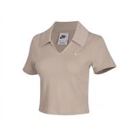 Nike Essential Short Sleeve Polo Shirt Women tops IO2730236 S gray