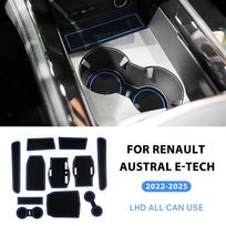 Neslystantis kilimėlis Renault Austral E-Tech Hybrid 2022-2025 kairiarankiams automobiliams Durų pagalvėlė Blue / 11 mėlyna