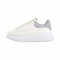 Alexander McQueen Larry Low top Stylish Skateboarding Shoes Women's White 697101WIBND9766 38 white