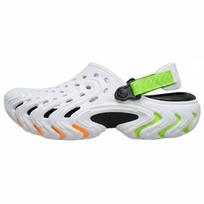 Crocs Comfortable Versatile Clogs Unisex Footwear White Green Orange 212810-1BB 42-43