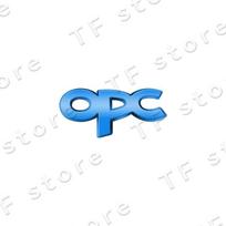 OPC Line Logo Emblem Car Steering Wheel Interior Emblem Sticker For Opel Vauxhall Astra G H J K F Corsa  Insignia Mokka Cy7 blue