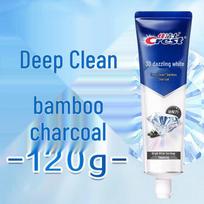 Crest 3D White Deep Clean Bamboo Charcoal Toothpaste