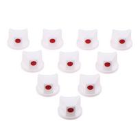 10pcs Dot Fat Spray Paint Caps Plastic Spray Nozzles White Spray Paint Replacement Caps For Graffiti Street Art Aerosol Bottle balta