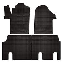 Rubber Car Mats For Mercedes Vito W447 Van (2014-) - , Custom Fit juoda