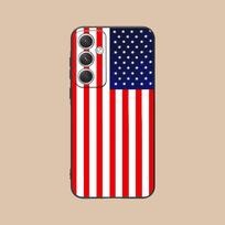 JAV Amerikos Vėliava Mobiliojo Telefono Dėklas Samsung Galaxy S26 S25 S24 S23 S22 S21 S20 Note20 Plus FE Ultra Spalvingas Dangtelis Dangtelis Galaxy S26 white