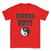 Viagra Boys Band Punk Music  Unisexs T Shirts  Leisure Tees Short Sleeve Crew Neck TShirts Cotton Gift Tops S black