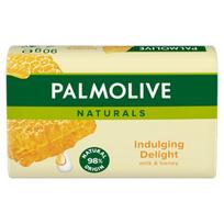 Palmolive indulging delight toilet soap milk and honey bar 90g
