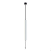 Amortizuojančios šakės slopintuvo strypas su sriegiuoto galo aliuminio lydinio dviračio dalis skirtas 27.4-1.5mm Wire Control white