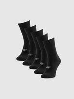 4F Ilgos kojinės (5-pack) vyrams - pilkos 43-46