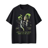 Billie Eilish When We Fall Asleep Graphic T-shirt L black