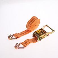 1 rinkinys 40 mm pločio 3–12 metrų dvigubo kablio krovinio tvirtinimo diržai Heavy Duty Ratchet Tie Down Straps Sunkvežimio Priekabos Transporto Pritvirtinimas 4x300cm orange