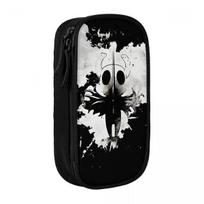 Hollow Knight Pencil Cases Indie Games Action Adventure Pencil Pouch Pen Holder Big Capacity Bags Zipper Accessories 21x10.5x5cm white