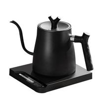 Reguliuojamos temperatūros gooseneck elektrinis virdulys 1000ML elektrinis vandens puodas biurui EU Plug 220 V black