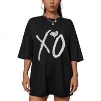 The Weeknd 2026 After Hours Til Dawn Pasaulinės Ekskursijos Marškinėliai Trumpomis Rankovėmis Dovana Gerbėjams Unisex S-3XL R&B Stiliaus Marškinėliai Viršutiniai Drabužiai XS black