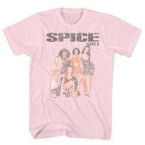 Spice Girls Pink Girl Squad XL Pink Official Licensed t-shirt M gray
