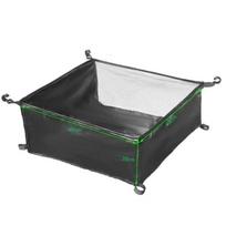 Foldable Camping Table Storage Bag Outdoor Picnic Table Net Bag Hanging Basket  Under Table Storage S white
