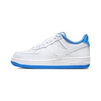 Nike Force 1 PS White Light Photo Blue Kids Sneakers DV1332-101 35 white