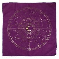 Witch Divination Pendulum Divination Tablecloth Mat Board Game Tarot Card Pad 1 gray