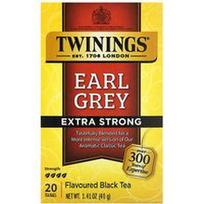 Twinings, Juodoji arbata, Earl Grey, ypač stipri, 20 arbatos maišelių, 1.41 oz (40 g)