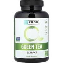 Zhou Nutrition, Žaliosios arbatos ekstraktas, 500 mg, 120 augalinių kapsulių