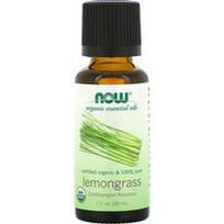 NOW Foods, Organiniai eteriniai aliejai, citrinžolės, 30 ml