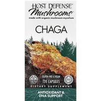 Host Defense, Grybai™, čaga, 120 kapsulių (0,5 g vienoje kapsulėje)