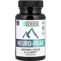 Zhou Nutrition, Neuro-Peak®, 30 vegetariškų kapsulių