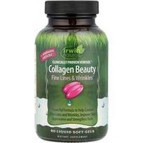 Irwin Naturals, Kliniškai patikrintas „Verisol® Collagen Beauty“, 80 skystų minkštųjų kapsulių